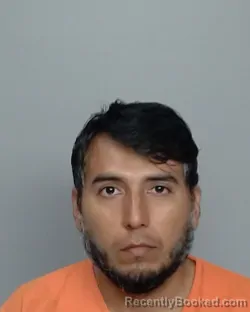Mugshot of Samuel Aguado booked in Nueces County, Texas on September 6, 2026