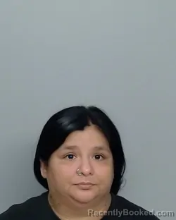 Mugshot of Brenda Aleman booked in Nueces County, Texas on September 7, 2026
