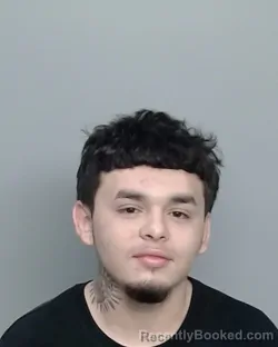 Mugshot of Trill Tre Gutierrez booked in Nueces County, Texas on September 7, 2026
