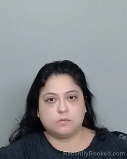 Mugshot of Vanessa Martinez booked in Nueces County, Texas on September 7, 2026