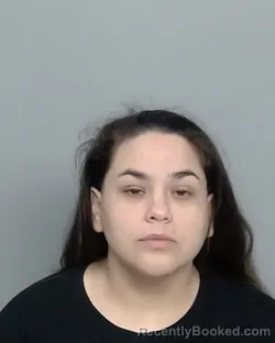 Mugshot of Daniella Martinez booked in Nueces County, Texas on September 7, 2026