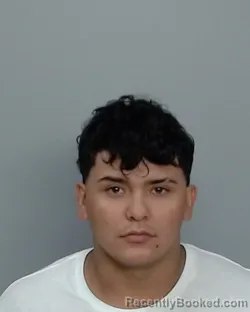 Mugshot of Aiden Sanchez booked in Nueces County, Texas on September 12, 2026