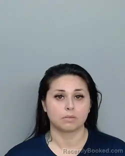 Mugshot of Valerie De La Garza booked in Nueces County, Texas on September 13, 2026