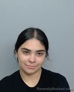Mugshot of Mallory Alyssa Chavana booked in Nueces County, Texas on September 14, 2026