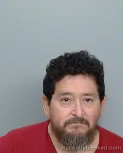 Mugshot of Marco Antonio Castillo booked in Nueces County, Texas on September 16, 2026