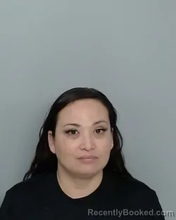Mugshot of Christian Marie Alaniz booked in Nueces County, Texas on September 20, 2026