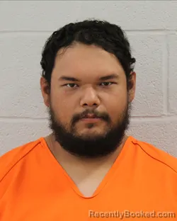 Mugshot of Christian James Cano booked in Ochiltree County, Texas on August 6, 2026