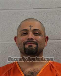 Booking photo from Ochiltree County, Texas