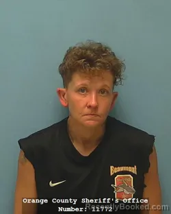 Mugshot of MANDY GENEVA SHERRARD booked in Orange County, Texas on July 6, 2026