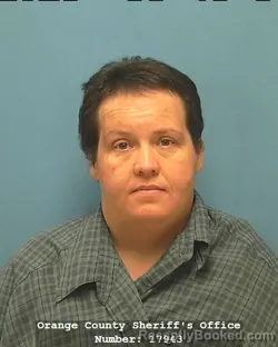 Mugshot of KIMBURLEY DARLEEN JONES booked in Orange County, Texas on July 7, 2026