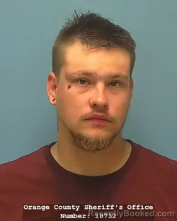 Mugshot of JOSHUA LYNN BLACK booked in Orange County, Texas on July 4, 2026