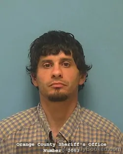 Mugshot of JONATHON MATTHEW WILLIAMS booked in Orange County, Texas on July 2, 2026