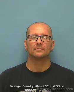 Mugshot of CHAD ALLEN FERGUSON booked in Orange County, Texas on August 3, 2026