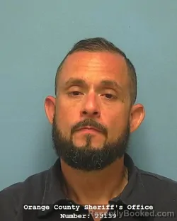 Mugshot of Joseph Christian Deleon booked in Orange County, Texas on October 23, 2026