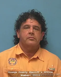 Mugshot of ANTHONY LEE ROMERO booked in Orange County, Texas on June 5, 2026