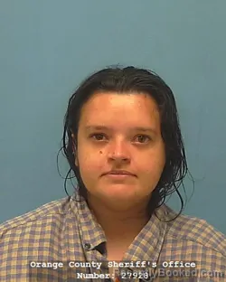 Mugshot of MELISSA EILEEN ELLIOTT booked in Orange County, Texas on May 24, 2026