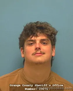 Mugshot of JEREMIAH JAMES RIVERA booked in Orange County, Texas on June 27, 2026