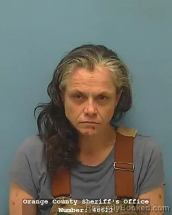 Mugshot of Jennifer Nicole Thrasher booked in Orange County, Texas on August 29, 2026