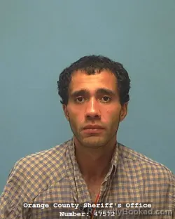 Mugshot of JACOB EMILIO LEWING SANDINO booked in Orange County, Texas on May 24, 2026