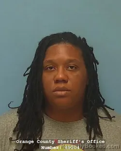 Mugshot of NAKIA LEE RILEY booked in Orange County, Texas on June 24, 2026