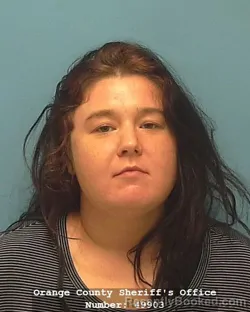 Mugshot of Katy Lynn Morgan booked in Orange County, Texas on October 5, 2026