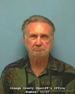 Mugshot of Jerry Doyle Qualls booked in Orange County, Texas on September 2, 2026