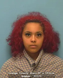 Mugshot of JAKEIRA ELEICE WILLIAMS booked in Orange County, Texas on May 7, 2026