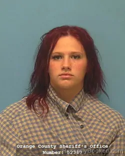 Mugshot of KAITLYN RUTH HILL booked in Orange County, Texas on May 22, 2026