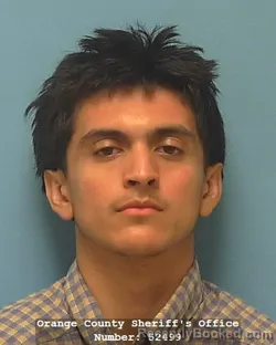 Mugshot of ABRAHAM ROSAS booked in Orange County, Texas on May 16, 2026
