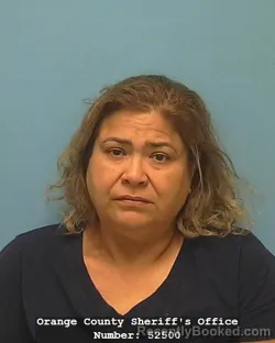 Mugshot of VERONICA CHAVEZ booked in Orange County, Texas on May 17, 2026