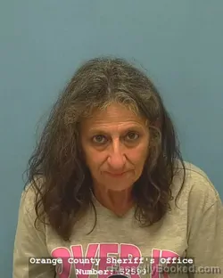 Mugshot of NANCY MARIE BELANGER booked in Orange County, Texas on May 25, 2026