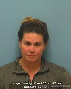 Mugshot of BRISTIANNA ARIEL LANHAM booked in Orange County, Texas on May 31, 2026