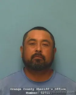 Mugshot of OSCAR GOMEZ GOMEZ booked in Orange County, Texas on June 4, 2026
