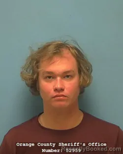 Mugshot of CODY DALTON MCCULLOCH booked in Orange County, Texas on June 29, 2026