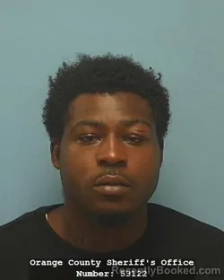 Mugshot of TEVIN ODEEL SMITH booked in Orange County, Texas on July 13, 2026