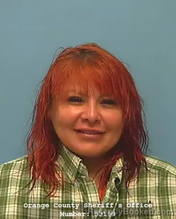 Mugshot of MARISELA YBARRA booked in Orange County, Texas on July 20, 2026