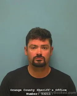 Mugshot of COLIN LANE MOORE booked in Orange County, Texas on July 20, 2026