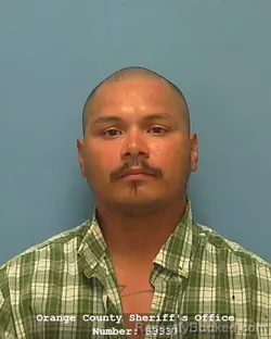 Mugshot of JOSE ARMANDO LOPEZ booked in Orange County, Texas on July 31, 2026