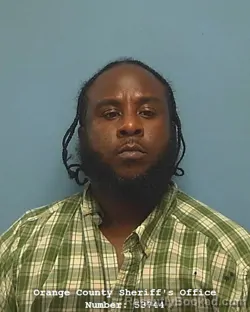 Mugshot of Kenyon Antwan Benjamin booked in Orange County, Texas on September 8, 2026