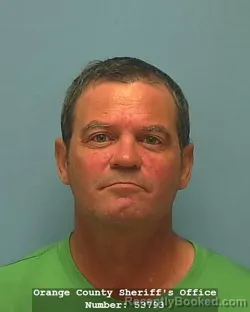 Mugshot of Kenneth Paul Mott booked in Orange County, Texas on September 12, 2026