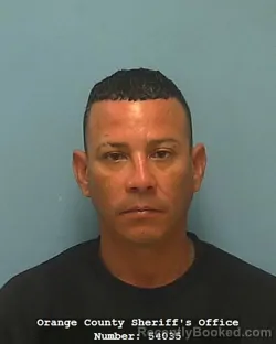 Mugshot of Luis Francisco Deleon-Sanchez booked in Orange County, Texas on October 3, 2026