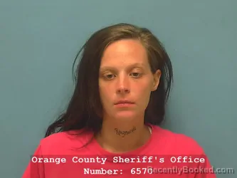 Mugshot of MICAH ASHLYN GRAVETT booked in Orange County, Texas on June 27, 2026