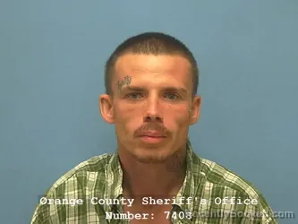 Mugshot of Robert Timothy Droddy booked in Orange County, Texas on September 8, 2026