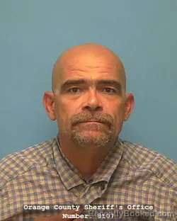Mugshot of JAMES ROE BURRELL booked in Orange County, Texas on July 1, 2026