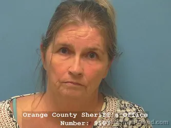 Mugshot of SHERRI PAULINE THOMASON booked in Orange County, Texas on June 2, 2026