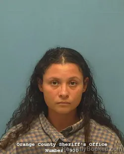 Mugshot of JAMIE KELLY MCLAIN booked in Orange County, Texas on May 12, 2026