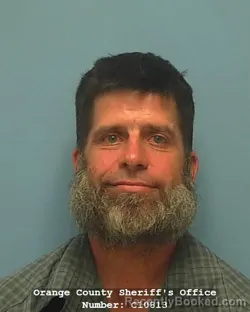 Mugshot of CHARLES CLEVELAND HOLBROOK booked in Orange County, Texas on July 16, 2026