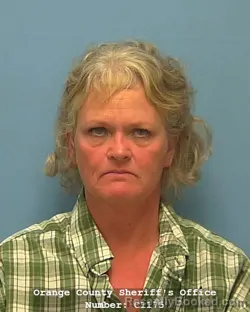 Mugshot of JERRI RENEE PARRISH booked in Orange County, Texas on July 12, 2026