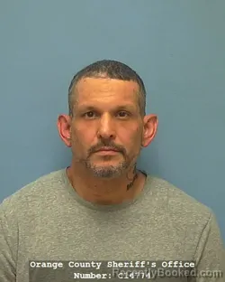 Mugshot of AARON JAMES OCHOA booked in Orange County, Texas on July 21, 2026