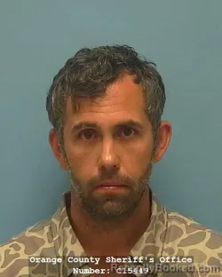 Mugshot of KEVIN WADE WOLFORD booked in Orange County, Texas on May 10, 2026